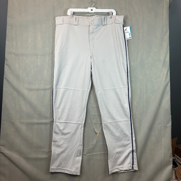 Champro Men's Standard Triple Crown 2.0 Open Bottom Baseball Pants, XL Gray. NWT - Picture 1 of 10